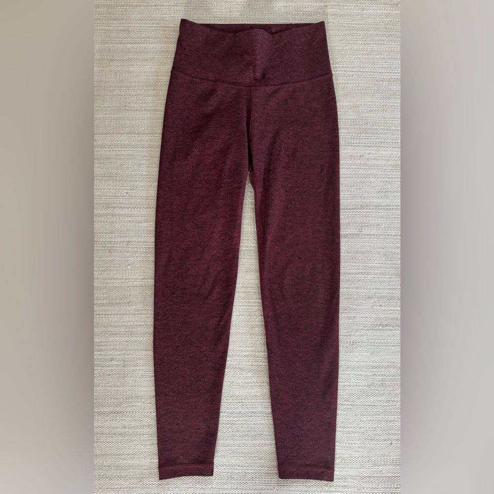 Calia by Carrie Underwood maroon 7/8 high rise yoga‎ athletic leggings women S